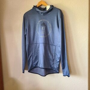 Mens‎ ADIDAS Team Issue Badge Of Sport Pullover Hoodie Sweatshirt EI8381 Medium